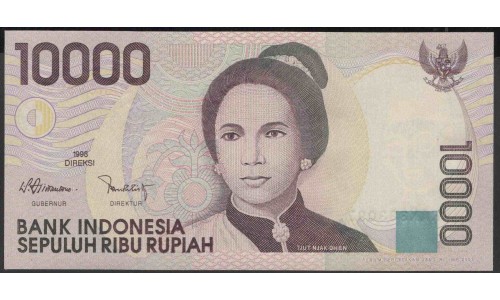 Индонезия 10000 рупий 1998 (2005) г. (Indonesia 10000 rupiah 1998 (2005) year) P137h:UNC