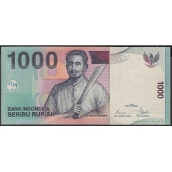 Индонезия 1000 рупий 2000 (2003) г. (Indonesia 1000 rupiah 2000 (2003) year) P141d:UNC