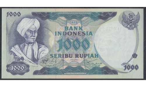 Индонезия 1000 рупий 1975 года, Серия MKU 033575 (Indonesia 1000 rupiah 1975) P 113: UNC