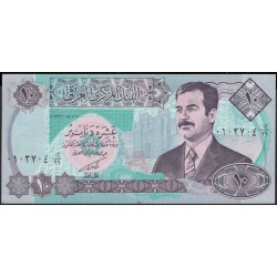 Ирак 10 динар 1992 г. (Iraq 10 dinar 1992 year) P81:Unc