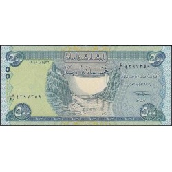 Ирак 500 динар 2015 г. (Iraq 500 dinars 2015 year) P98A:Unc