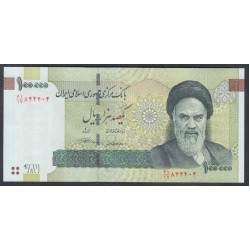 Иран 100000 риалов б/д (2010-2019 г.) (Iran 100000 rials ND (2010-2019)) P 151b: UNC