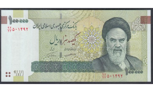 Иран 100000 риалов б/д (2010-2019 г.) (Iran 100000 rials ND (2010-2019 year)) P 151d: UNC