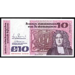 Ирландия 10 фунтов 1988 года(IRELAND 10 Pounds 1988) P 72c: UNC