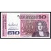 Ирландия 10 фунтов 1988 года(IRELAND 10 Pounds 1988) P 72c: UNC