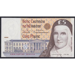 Ирландия 5 фунтов 26.04.1994 (IRELAND 5 Pounds 26.04.1994) P 75a(2): UNC