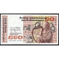 Ирландия 50 фунтов  01.11.1982 года (IRELAND 100 Pounds 01.11.1982) P 74a: UNC