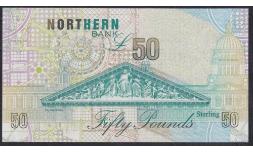 Северная Ирландия 50 фунтов 1999 года, Редкие (Northen Ireland 50 Pounds 1999) P 200: UNC