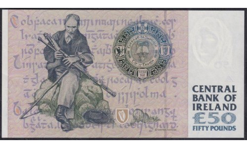Ирландия 50 фунтов 06.10.1995 (IRELAND 50 Pounds 06.10.1995) P 78a(1): UNC