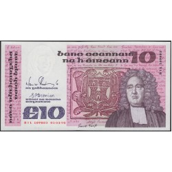 Ирландия 10 фунтов 1990 (IRELAND 10 Pounds 1990) P 72с : UNC
