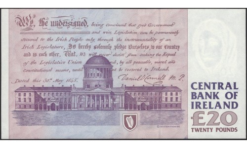 Ирландия 20 фунтов 1999 (IRELAND 20 Pounds 1999) P 77b : UNC