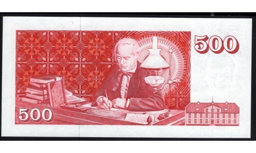 Исландия 500 крон 1986 (ICELAND 500 Krónur 1986) P 55a(7) : UNC