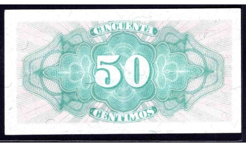 Испания 50 сантимов 1937 (SPAIN 50 centimos 1937) P 93 : UNC