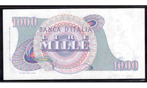 Италия 1000 лир 1962 (ITALY 1000 Lire 1962) P 96а : UNC