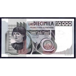 Италия 10000 лир 1976 (ITALY 10000 Lire 1976) P 106а : UNC