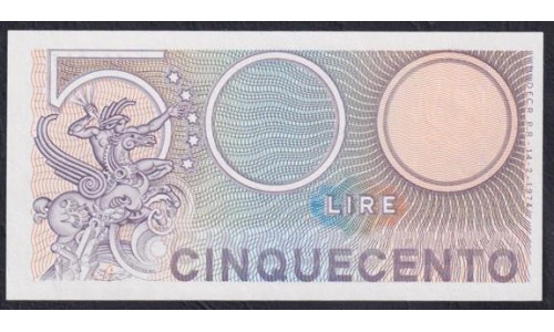 Италия 500 лир 1979 года F 03 194036 (ITALY 500 Lire 1979) P 94 : UNC