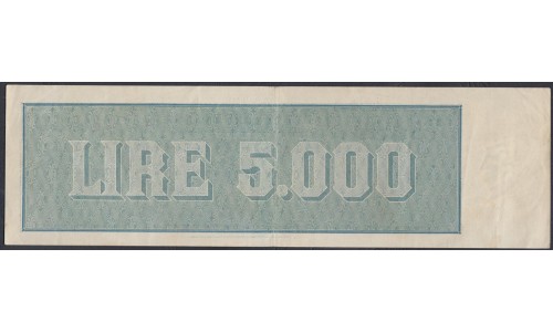 Италия 5000 лир 22.11.1949, РЕДКИЕ (ITALY 5000 Lire 22.11.1949) P 85c : XF