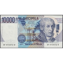 Италия 10000 лир 1984 (ITALY 10000 Lire 1984) P 112c : UNC