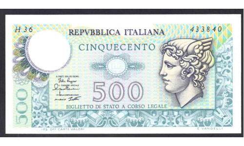 Италия 500 лир 1979 (ITALY 500 Lire 1979) P 94 : UNC