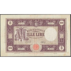 Италия 1000 лир 1947 (ITALY 1000 Lire 1947) P 72c: VF