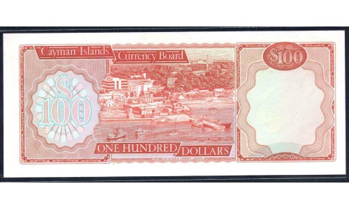 Каймановы Острова 100 долларов 1974 г. (CAYMAN ISLANDS 100 Dollars L. 1974) P 11: UNC