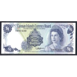 Каймановы Острова 5 долларов 1974 г. (CAYMAN ISLANDS 5 Dollars L. 1974) P5с:Unc