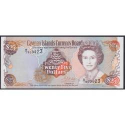 Каймановы Острова 25 долларов 1996г. (CAYMAN ISLANDS 25 Dollars 1996) P 19: UNC 