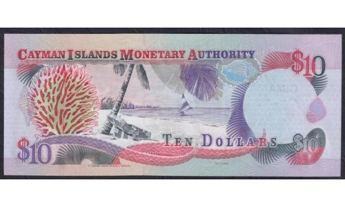 Каймановы Острова 10 долларов 2001 г. (CAYMAN ISLANDS 10 Dollars 2001) P 28: UNC