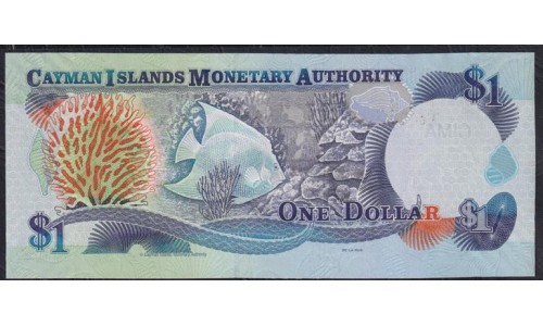 Каймановы Острова 1 доллар 2006 года, C/5 003330 (CAYMAN ISLANDS 1 Dollar 2006) P 33а: UNC