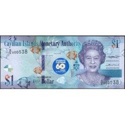 Каймановы Острова 1 доллар 2018 г. (CAYMAN ISLANDS 1 Dollar 2018) P W44: UNC