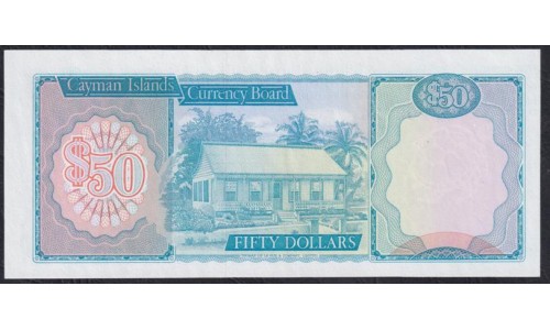 Каймановы Острова 50 долларов 1974 г. (CAYMAN ISLANDS 50 Dollars 1974) P 10a: UNC 