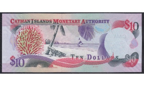 Каймановы Острова 10 долларов 2005 г. (CAYMAN ISLANDS 10 Dollars 2005) P35а: UNC