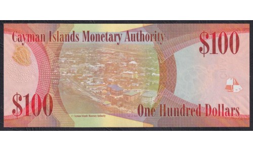 Каймановы Острова 100 долларов 2010 г. (CAYMAN ISLANDS 100 Dollars 2010) P 43а: UNC
