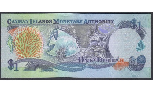 Каймановы Острова 1 доллар 2003 г. (CAYMAN ISLANDS 1 Dollar 2003) P 30a: UNC