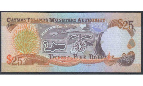 Каймановы Острова 25 долларов 2003 г. (CAYMAN ISLANDS 25 Dollars 2003) P 31: UNC