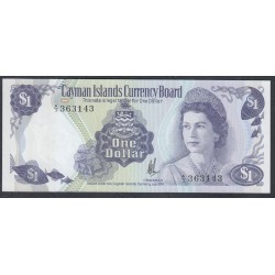 Каймановы Острова 1 доллар 1974 г. (CAYMAN ISLANDS 1 Dollar 1974) P 5a: UNC