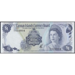 Каймановы Острова 1 доллар 1971 г. (CAYMAN ISLANDS 1 Dollar L. 1971) P 1b: UNC