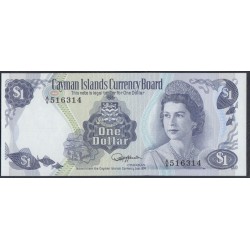 Каймановы Острова 1 доллар 1974 г. (CAYMAN ISLANDS 1 Dollar 1974) P 5e: UNC