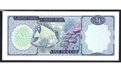Каймановы Острова 1 доллар 1971 г. (CAYMAN ISLANDS 1 Dollar L. 1971) P 1a: UNC