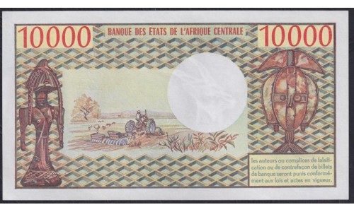 Камерун 10000 франков (1974-81) (CAMEROON 10000 Francs (1974-81)) P 18b: UNC