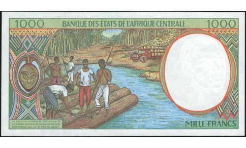 Камерун 1000 франков (1994) (CAMEROON 1000 Francs (1994)) P 202b : UNC