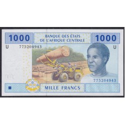 Камерун 1000 франков 2002 (CAMEROON 1000 Francs 2002) P 207Ue(1): UNC