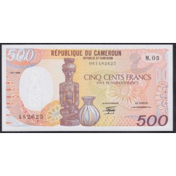 Камерун 500 франков 1988 (CAMEROON 500 Francs 1988) P 24а(4): UNC