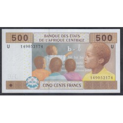 Камерун 500 франков 2002 (CAMEROON 500 Francs 2002) P 206Ub : UNC