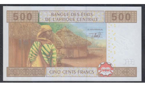 Камерун 500 франков 2002 (CAMEROON 500 Francs 2002) P 206Ub : UNC