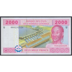 Камерун 2000 франков 2002 (CAMEROON 2000 Francs 2002) P 208Ua : UNC