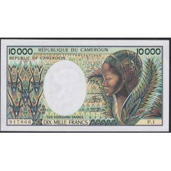Камерун 10000 франков (1984-1990) (CAMEROON 10000 Francs (1984-1990)) P 23(1): UNC