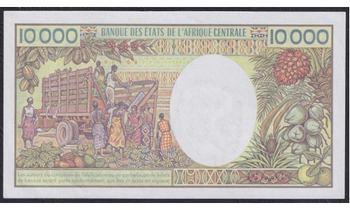 Камерун 10000 франков (1984-1990) (CAMEROON 10000 Francs (1984-1990)) P 23(3): UNC