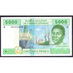 Камерун 5000 франков 2002 (CAMEROON 5000 Francs 2002) P 209Ub : UNC