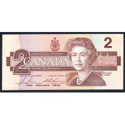 Канада 2 доллара 1986 года (CANADA 2 dollars 1986) P94с: UNC